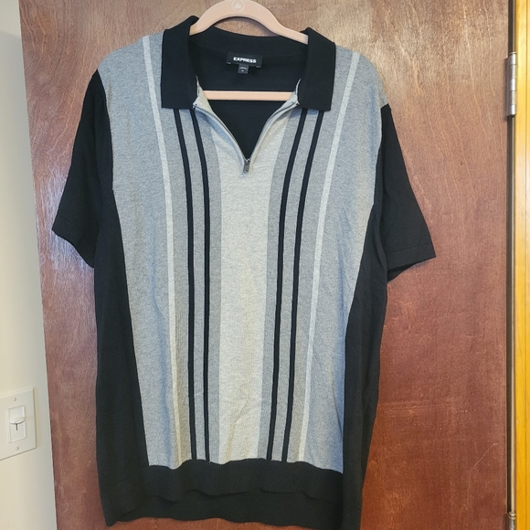 Express Other - EUC short sleeve striped knit